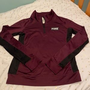 Pink Quarter Zip-Medium